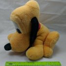 Disney Pluto Dog Big Stuffed Animal Plush 12" Vintage Made in Sri Lanka