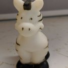 Mini Zebra Toy Soft Plastic 2" Tall