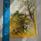 VTG 1970's Greeting Card Happy Birthday Grandpa Hunting, Rifle