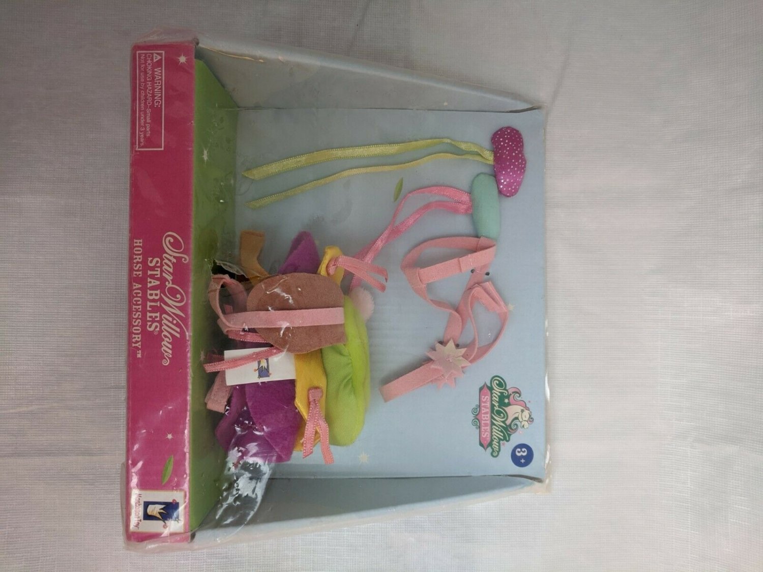 Manhattan Toy Star Willow Stables Horse Accessory Set w/ Saddle, Halter, Clips