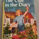 Nancy Drew #7 The Clue in the Diary Glossy Yellow Hardcover Grosset & Dunlap