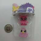 Littlest Pet Shop LPS Best Buds 4-11 Pink Bear 4-12 Bird