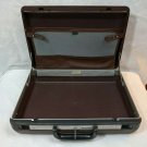 Samsonite Signat Rigid Hard Attache/Briefcase Brown w/ Key 18"x14"x5.5" w/ Key