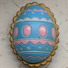Easter Unlimited, Inc. Egg Plastic Pendant Toy Collectible #4020 4.5cm High