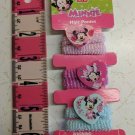 Disney Jr Minnie Mouse Hair Ponies 3-pk w/ Heart Decoration Easter Basket filler