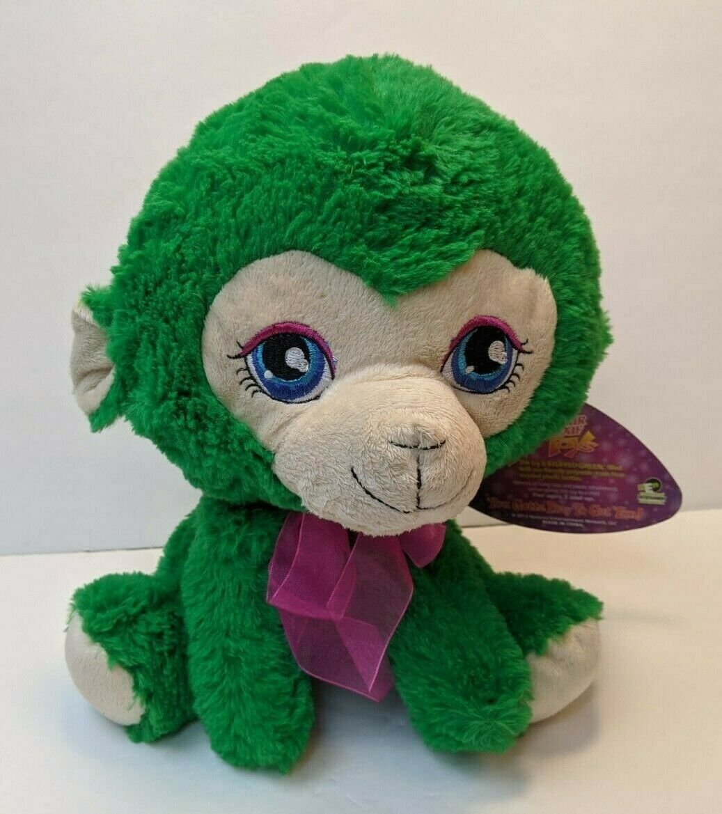 Sugar Loaf Toys Green Monkey Ape Plush Stuffed Animal 10" Tall w/ Tag
