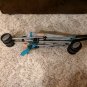 Graco Baby Doll Folding Stroller Teal/Blue/Pink/Yellow Floral Pattern Pre-owned