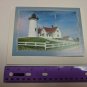 Nobska Lighthouse, Woods Hole MA, Allan Wood Photo VTG Note Card Unused