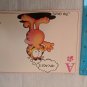Jim Davis Garfield Car Postcard Hey Ace! Playing Card Unused