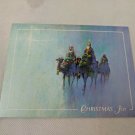 PVA Paralyzed Veterans Christmas Holiday Card Unused VTG Wise Men 3 Kings Camels