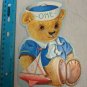 Image Arts First Birthday Card Sailor Teddy Bear & Toy Boat