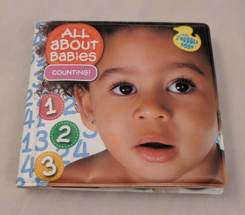 Bath Time Bubble Book All About Babies Counting! Kappa Modern Publishing