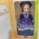 Ideal CBS Toys Victorian Ladies 12" Collector's Doll NIB 1984 Red Hair Purple
