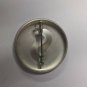 2007 Snowflake Pin Round 3cm Blue/White Holiday Christmas Winter