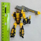 Transformers Cybertron Primus Unleashed SCRAPMETAL 2006 Yellow Figure Incomplete