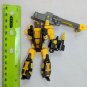 Transformers Cybertron Primus Unleashed SCRAPMETAL 2006 Yellow Figure Incomplete
