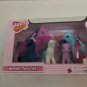 Wonder Pony Set 4-pk Plastic Horses 4.5-2.5" Tall Figures Walgreen Play Right
