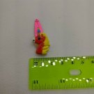 Unicorn Pony Resin Flatback on Metal Kids Hair Clip Red & Yellow