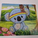 Anker Art Fuzzy Koala Bear Puzzle 25 pcs + Fuzzy Tummy Complete