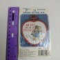 New Berlin Co. Counted Cross Stitch Mini Kit w/ Frame Mouse Keep Me In Stitches