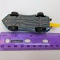 Irwin Toy 2001 BKC Metallic Blue-gray Car w/ Flame 3" Long *Junkyard*