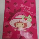 Strawberry Shortcake Pink Berry Sweet 2004 DiC Bandai School Folder by Starpoint