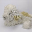TRU Animal Alley Spaniel Puppy dog Off-white/Cream Red Collar Plush 12" Long