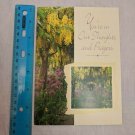 Images & Editions Sympathy Card Yellow/Purple Foliage Photo by Clive Nichols