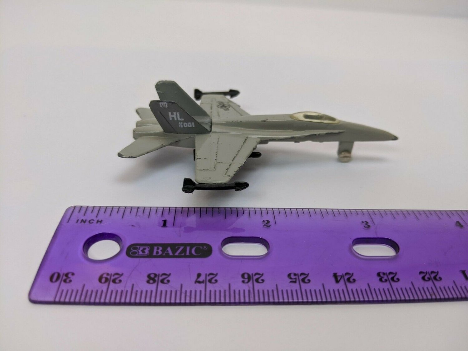 Die-cast Metal Jet Plane HL AF 78 001 3.5" Long *Played with*