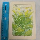 Ambassador Card Calla Lilies & Lily-of-the-valley Congratulations life together