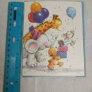 New Beginnings Greeting Card Happy Birthday Makiko Giraffe/Elephant/Teddy Bear