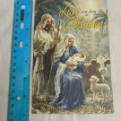 Guideposts Someone Cares Christmas Fold-out Card Holy Family Love was born