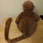 Jellycat Medium Tum Tum Monkey Long Tail 12" Plush Brown Stuffed Animal Toy