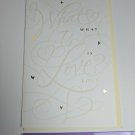 American Greetings Today & Always Note Card Marriage What Is Love