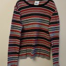 Old Navy Long Sleeve Shirt 7 Boy Red Black Gray Stripes