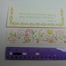 Sunshine Line Vintage Scripture Note Card Isaiah 41:13 Floral