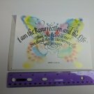 His Delight Greetings Scripture Easter Resurrection & the Life Butterfly