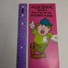 Olympicard Vintage Humour Card Happy Birthday Fountain of Youth Polluted