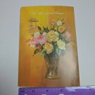 GJC Floral Gems Greeting Card On this Special Occasion Flower Bouquet & Well