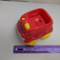 Fisher-Price CDF26 Roller Blocks Fire Truck Mattel 2014 TRUCK ONLY NO BLOCK