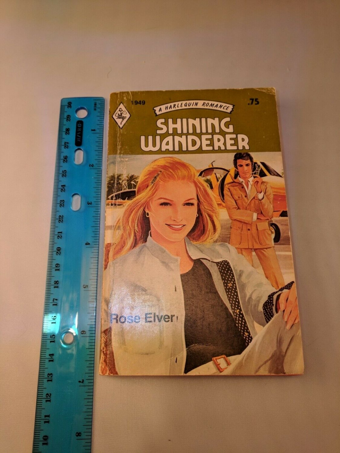 Shining Wanderer by Rose Elver Harlequin Romance 1949 SC 1976