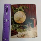 Paralyzed Veterans PVA Vintage Card Globe, Maps, Wood Paneling Birthday