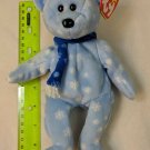 Ty Beanie Baby 1999 Holiday Blue Bear Plush