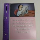 Hallmark Comedy Club Sweet Mamas Happy Mother's Day Unused Greeting Card