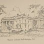 Memorial Continental Hall Washington D.C. Note Card by Copr. Scenic Stationers
