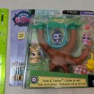 Littlest Pet Shop Treats & Treetops Pets in the City 245-246 3 Pets Monkey Snail