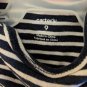 Carter's Navy Blue & White Striped Bodysuit Creeper Size 9M Boy