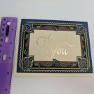 Ambassador Thank You Card Silver Metallic Lettering Blue, Red, Green