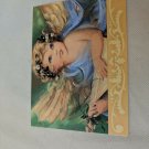 PVA Paralyzed Veterans Christmas Holiday Card Unused VTG Angel, Cherub