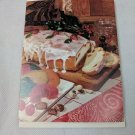 PVA Paralyzed Veterans Christmas Holiday Card Unused VTG Luscious Fruitcake!